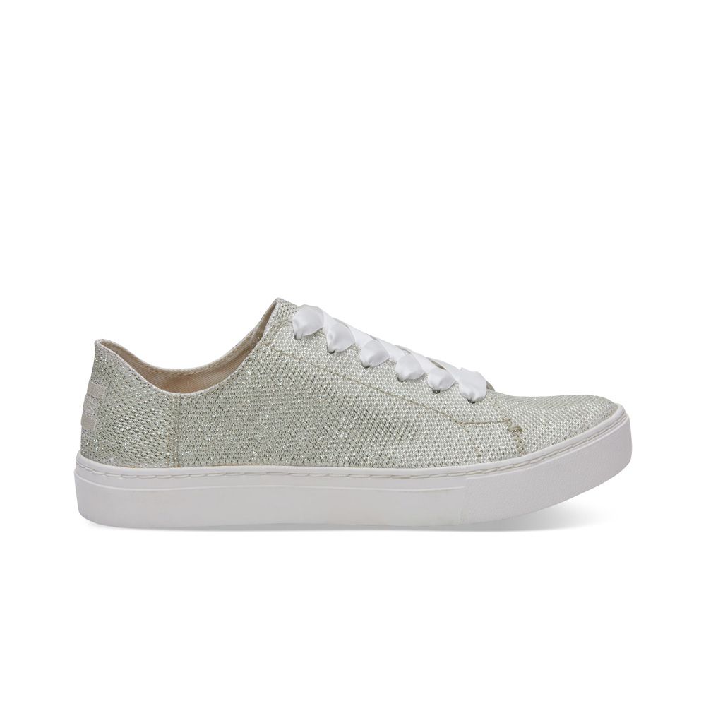 Toms hot sale ivory glitter