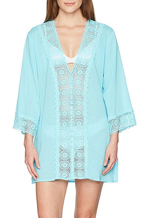 la blanca blue swim cover up