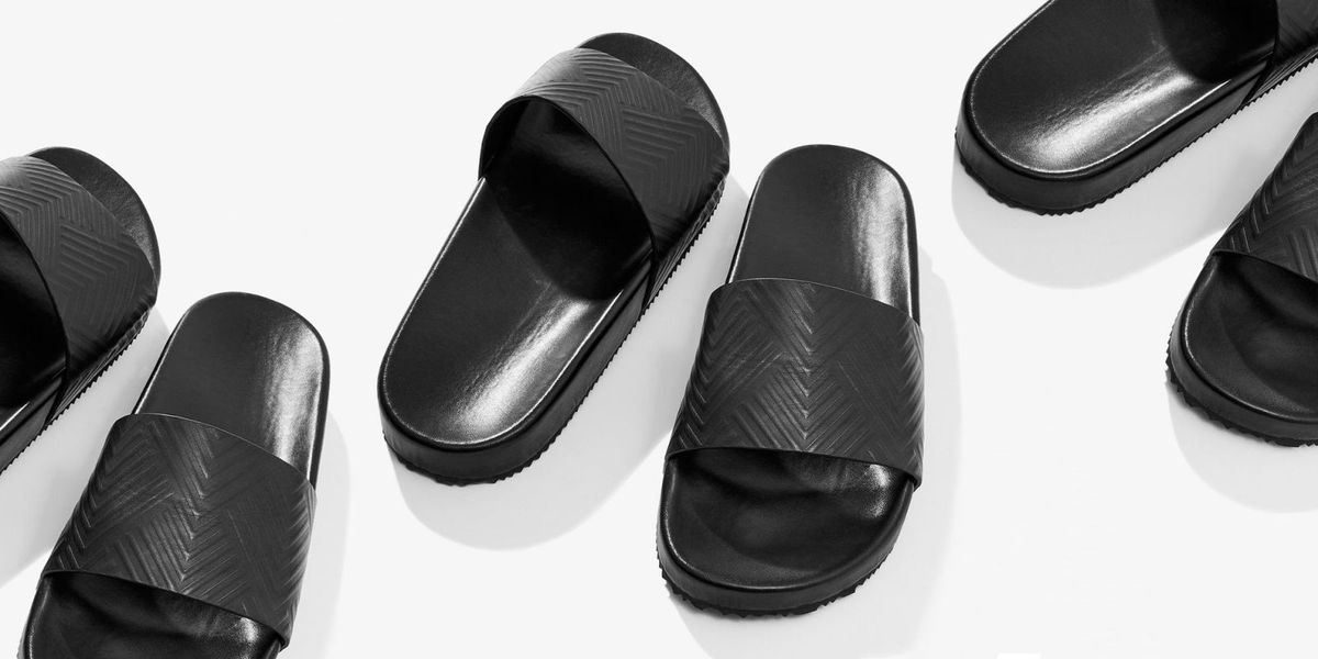 Hufong 2018 Summer Slides Slippers Men Lovers Casual Sandals 