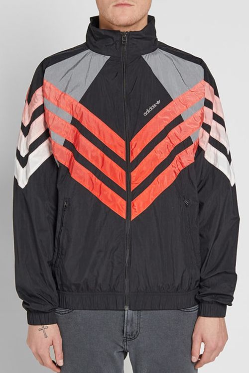 Adidas originals vintage track 2024 jacket in black cw4988