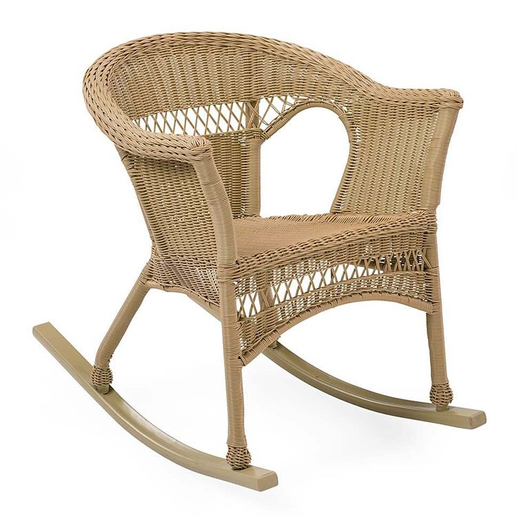 ibolili round back rattan chair