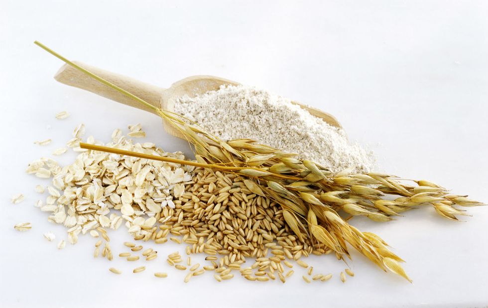 Food, Oat bran, Ingredient, Grass family, Whole grain, Wheat flour, Groat, Khorasan wheat, Plant, Farro, 
