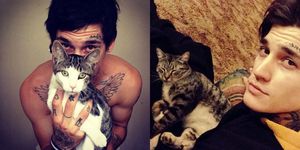 Cute boys with cats profilo instagram
