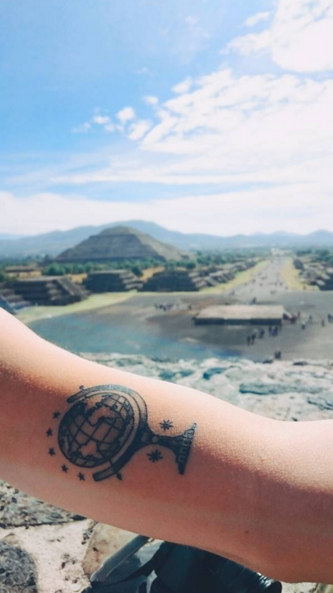 Travel Tattoo 36 Tatuaggi Per Chi Ama Viaggiare