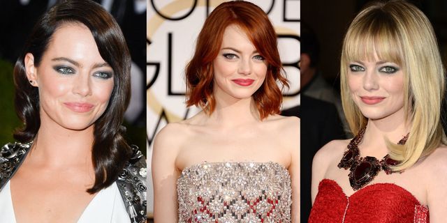 Emma Stone è più bella con i capelli rossi, biondi o scuri?