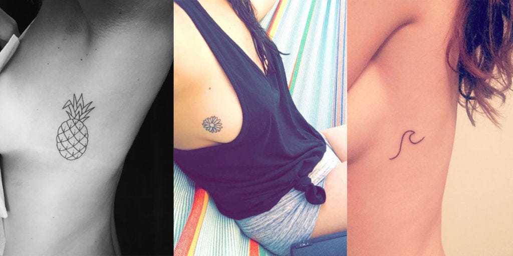 #sideboobtattoo: i mini tatuaggi tra fianco e seno