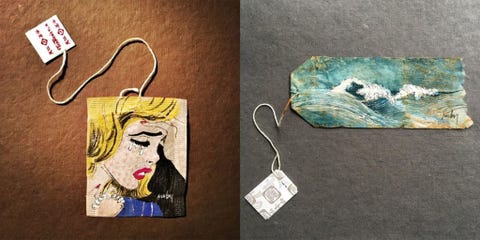 Le Bustine Del Te Usate Che Sembrano Opere D Arte