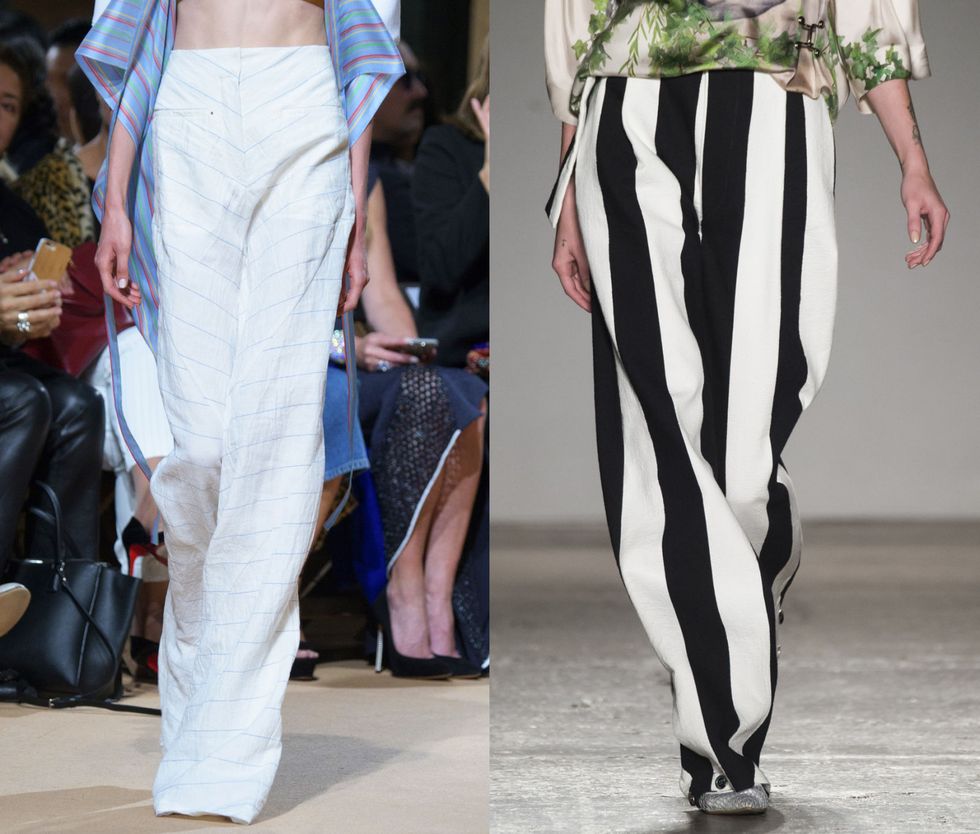 Guarda come abbinare i pantaloni a palazzo secondo le ultime tendenze moda primavera estate 017 per essere chic.