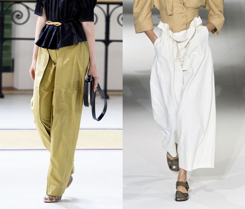 Guarda come abbinare i pantaloni a palazzo secondo le ultime tendenze moda primavera estate 017 per essere chic.