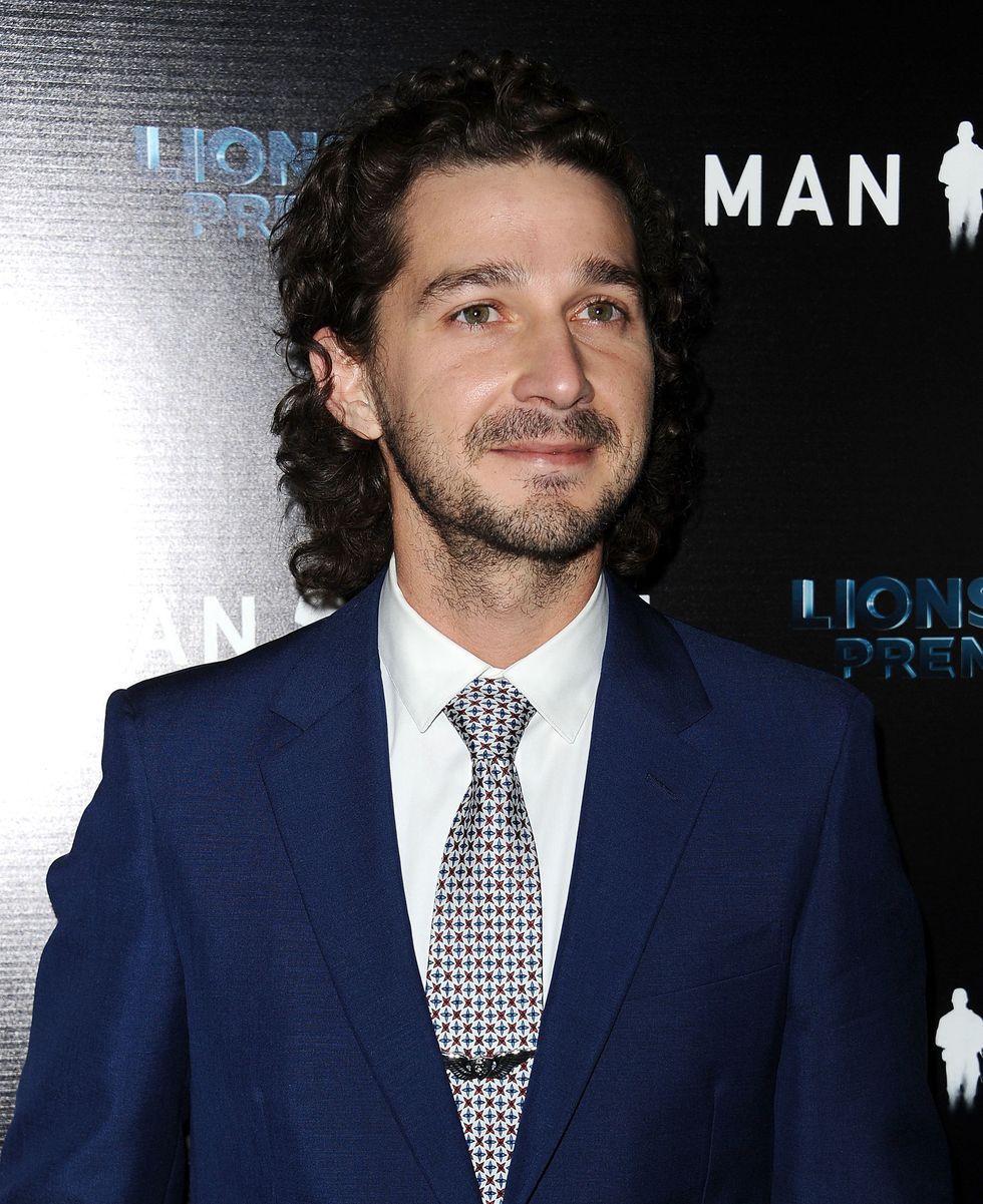 HOLLYWOOD, CA - DECEMBER 01:  Actor Shia LaBeouf attends the premiere of "Man Down" at ArcLight Hollywood on November 30, 2016 in Hollywood, California.  (Photo by Jason LaVeris/FilmMagic)