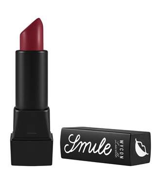 Lipstick, Logo, Magenta, Tints and shades, Violet, Cosmetics, Maroon, Material property, Rectangle, Peach, 