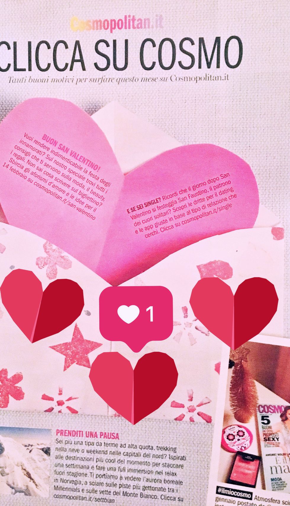 instagram stickers di san valentino