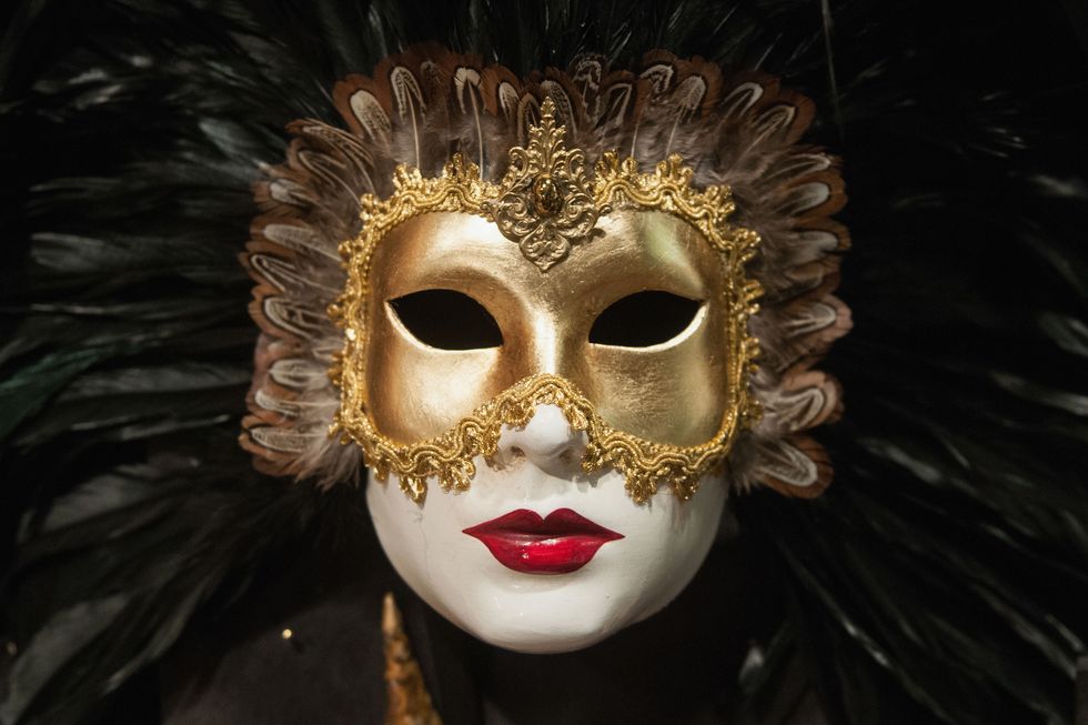 Mask, Event, Masque, Headgear, Art, Metal, Close-up, Photography, Carnival, Makeover, 