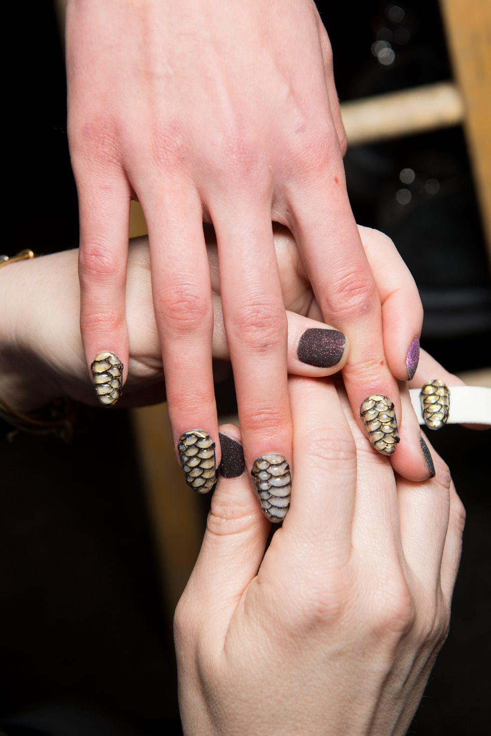 nail art the blonds 4