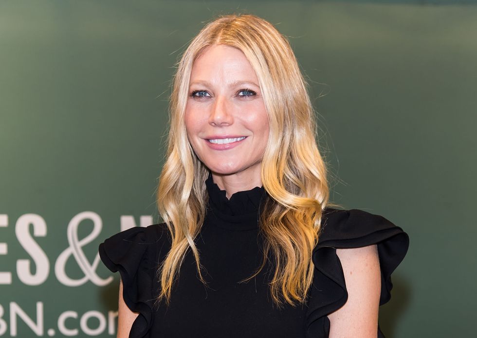 NEW YORK, NEW YORK - APRIL 12:  Actress Gwyneth Paltrow Signs Copies Of Her New Book 'It's All Easy' at Barnes &amp; Noble, 5th Avenue on April 12, 2016 in New York City.  (Photo by Gilbert Carrasquillo/FilmMagic)