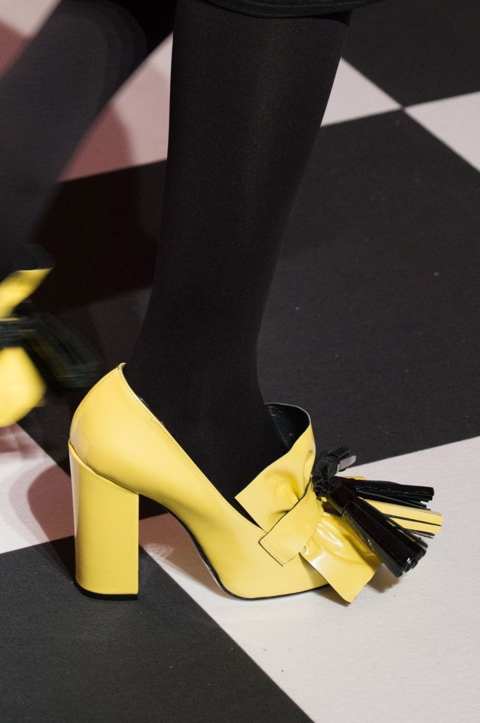 Footwear, Yellow, High heels, Human leg, Style, Sandal, Basic pump, Fashion, Black, Foot, 