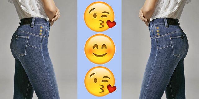 Dal 18 marzo 2017, e per un mese e mezzo a seguire, potrai personalizzare il tuo pantalone denim con delle pin dorate, illuminate da strass, con gli emoji che usi ogni giorno: sorrisi, risate, amore, stupore, tutti da cucirti addosso.