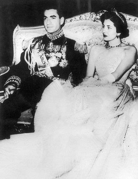 <p>Soraya Esfandiary-Bakhtiari met Shah Mohammad Reza Palhavi through relatives while studying English in London. They married on February 12, 1951.</p>