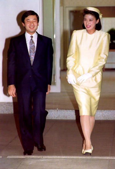 <p>Japanese Princess Masako Owada met Prince Naruhito at a reception for Princess Elana of Spain. He tried courting her, but she wasn't really feelin' the royal life at first because she is a fierce independent woman with a <a href="http://www.biography.com/people/princess-masako-9542219#early-life" data-tracking-id="recirc-text-link">promising career joining the Foreign Ministry in 1987</a> (more power to you girl). However, they couldn't deny the chemistry and they married each other on June 9, 1993.</p>
