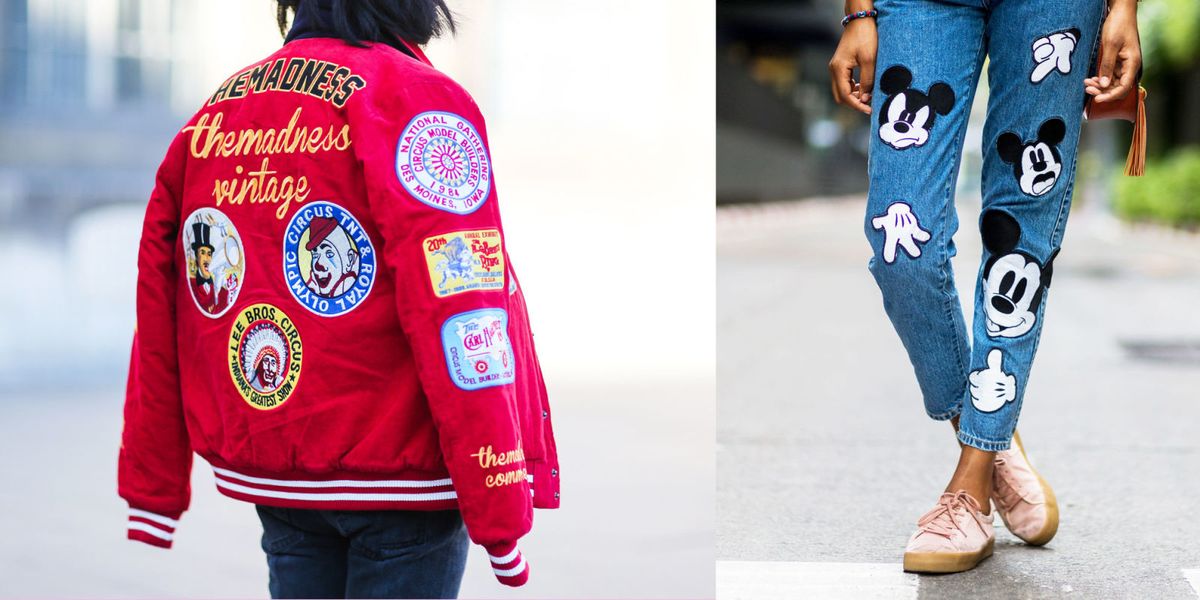 Tornano di moda le toppe patch per personalizzare i vestiti