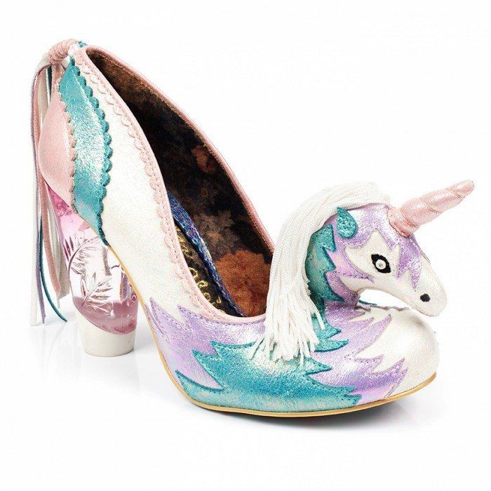 scarpe con unicorno