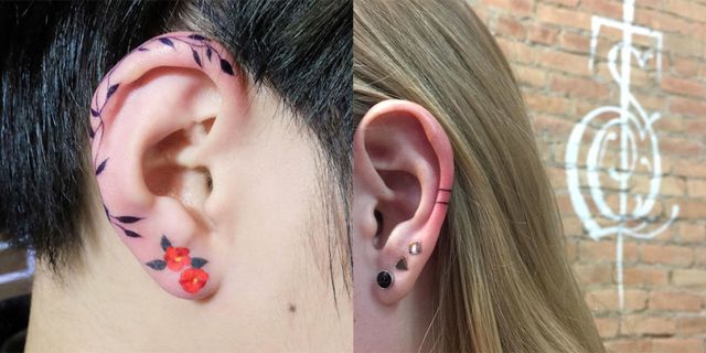 helix tatto orecchio instagram