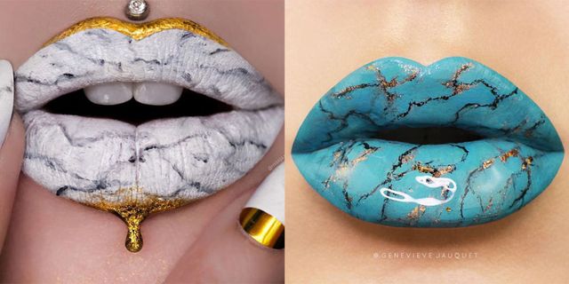 lip art labbra marmo instagram