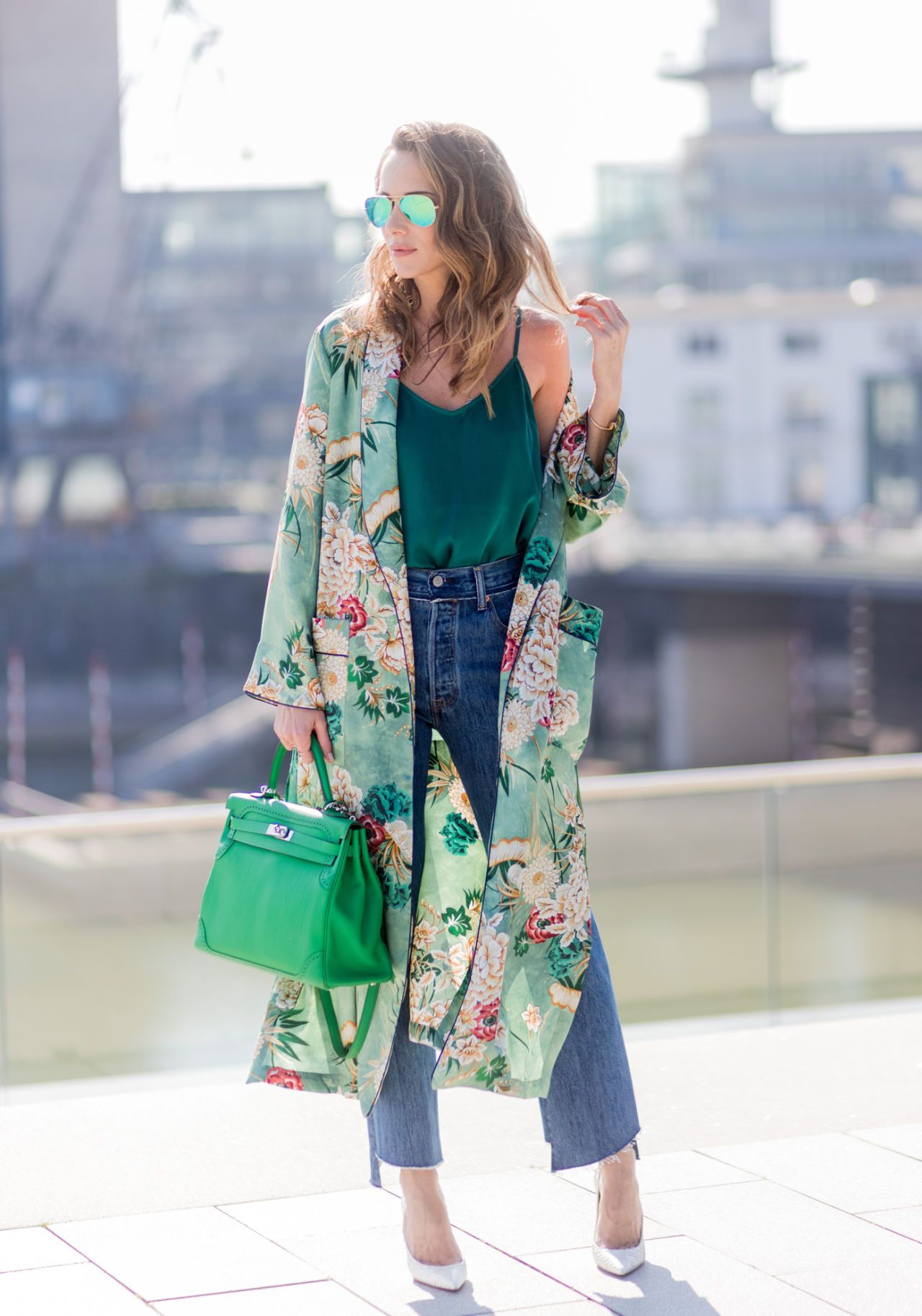 Vestaglia kimono best sale lunga
