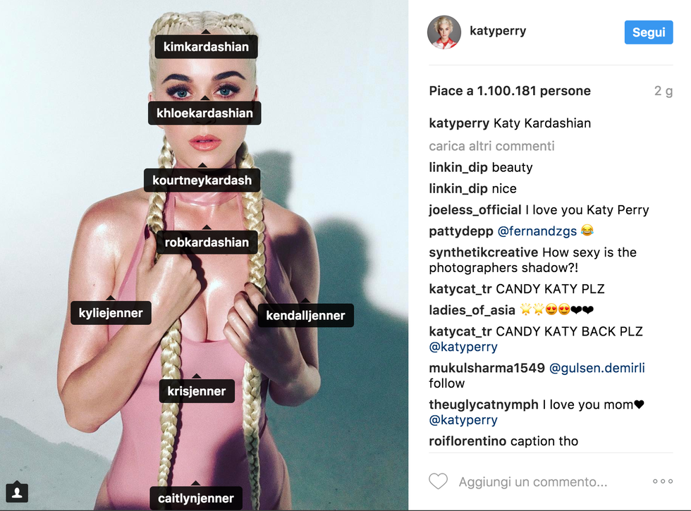 katy perry clan kardashian instagram