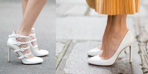 Le scarpe bianche eleganti fanno subito sposa, è vero. Ma non con il filtro fashion filtro di Cosmo, 10 abbinamenti e 10 modelli da copiare subito questa primavera estate 2017