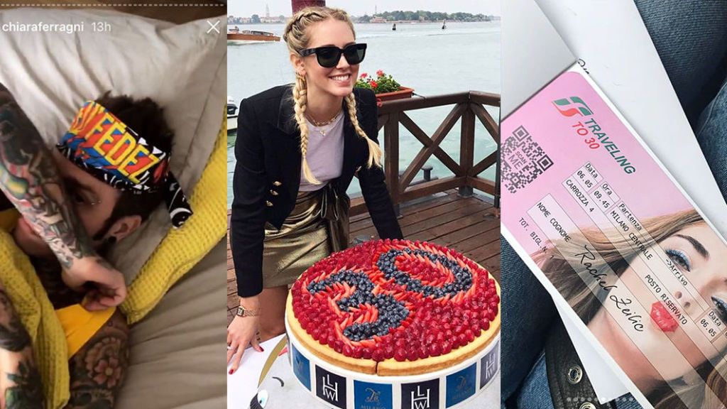 Chiara Ferragni, dal treno ai cartonati grandezza naturale: il suo  compleanno è già storia