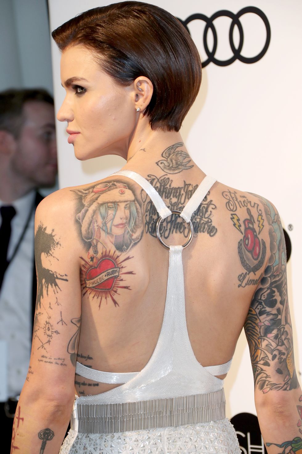 WEST HOLLYWOOD, CA - FEBRUARY 26:  Model Ruby Rose attends the 25th Annual Elton John AIDS Foundation's Academy Awards Viewing Party at The City of West Hollywood Park on February 26, 2017 in West Hollywood, California.  (Photo by Frederick M. Brown/Getty Images)