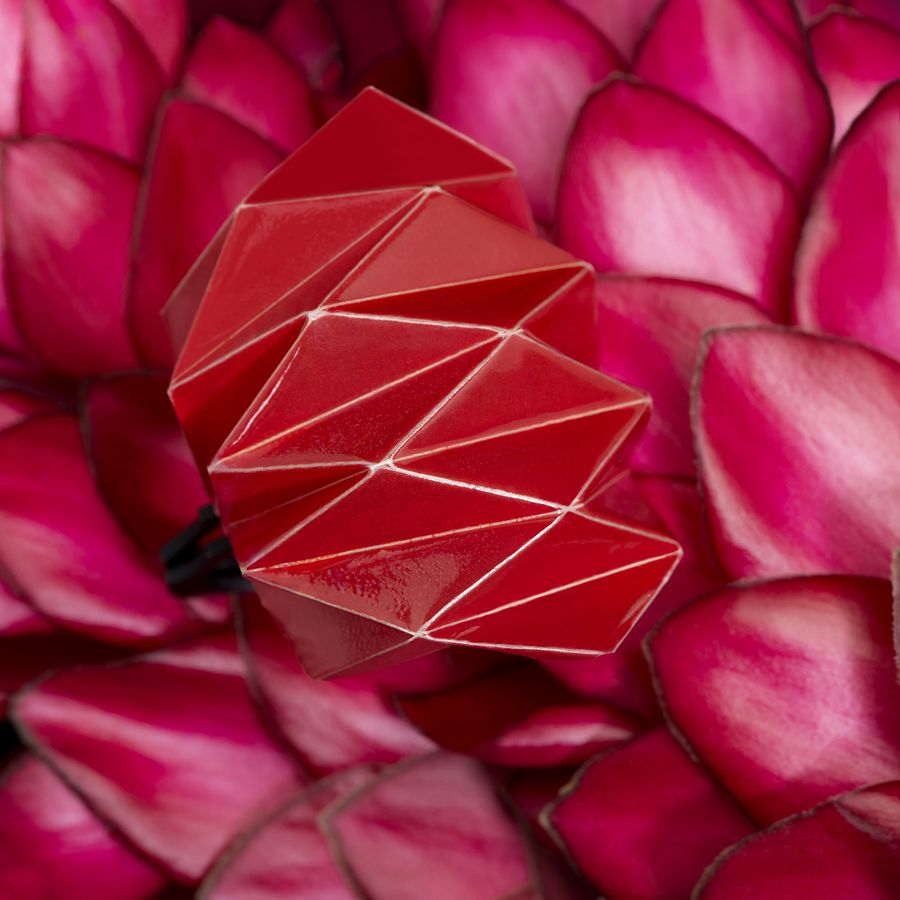 Pink, Petal, Red, Magenta, Close-up, Flower, Plant, Origami, Macro photography, Paper, 