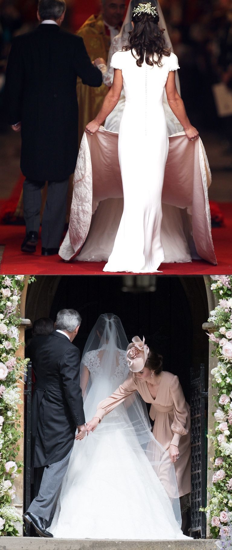 Veil, Photograph, Wedding dress, Bridal veil, Dress, Bridal clothing, Bride, Bridal accessory, Gown, Pink, 