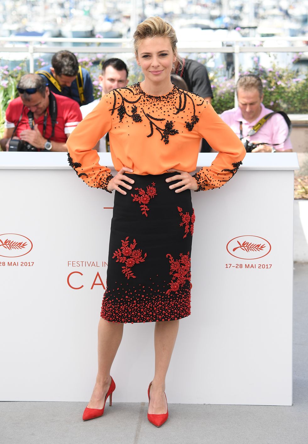 jasmine trinca photocall a Cannes 2017