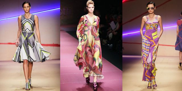 La designer romana ha saputo celebrare con la moda l'avanguardia del Futurismo, il movimento artistico nato agli inizi del novecento con l'intento di andare incontro al progresso e alla modernità, proprio come la moda.