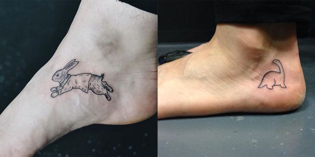 tatuaggi piccoli piedi