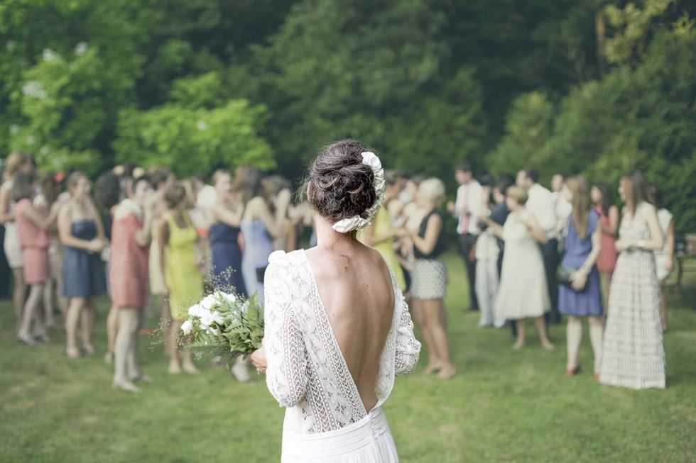 Photograph, Bride, Dress, Wedding dress, Ceremony, Event, Wedding, Bridal clothing, Gown, Bridal party dress, 