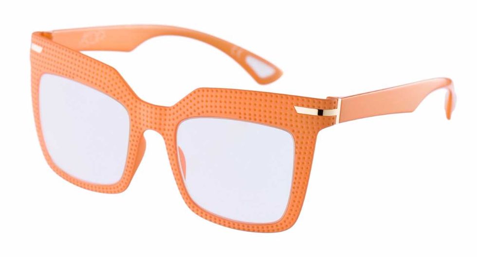 Eyewear, Glasses, Sunglasses, Orange, Personal protective equipment, Vision care, Peach, Goggles, Transparent material, Material property, 