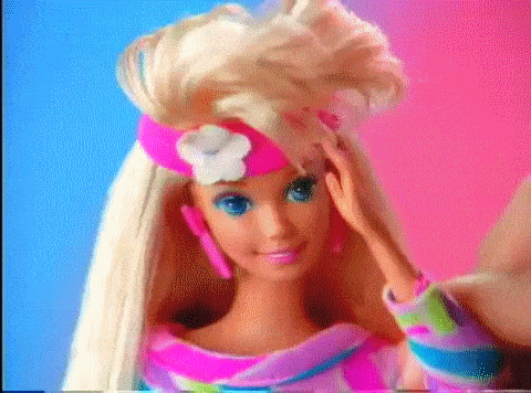 Doll, Toy, Hair, Barbie, Pink, Blond, Wig, Long hair, 