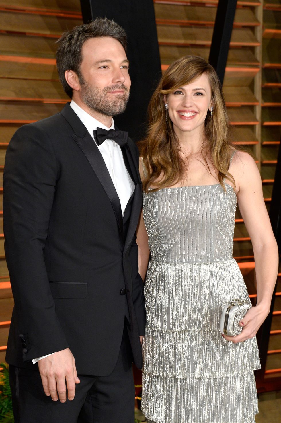 WEST HOLLYWOOD, CA - MARCH 02:  Actors Ben Affleck (L) and Jennifer Garner attend the 2014 Vanity Fair Oscar Party hosted by Graydon Carter on March 2, 2014 in West Hollywood, California.  (Photo by Pascal Le Segretain/Getty Images)