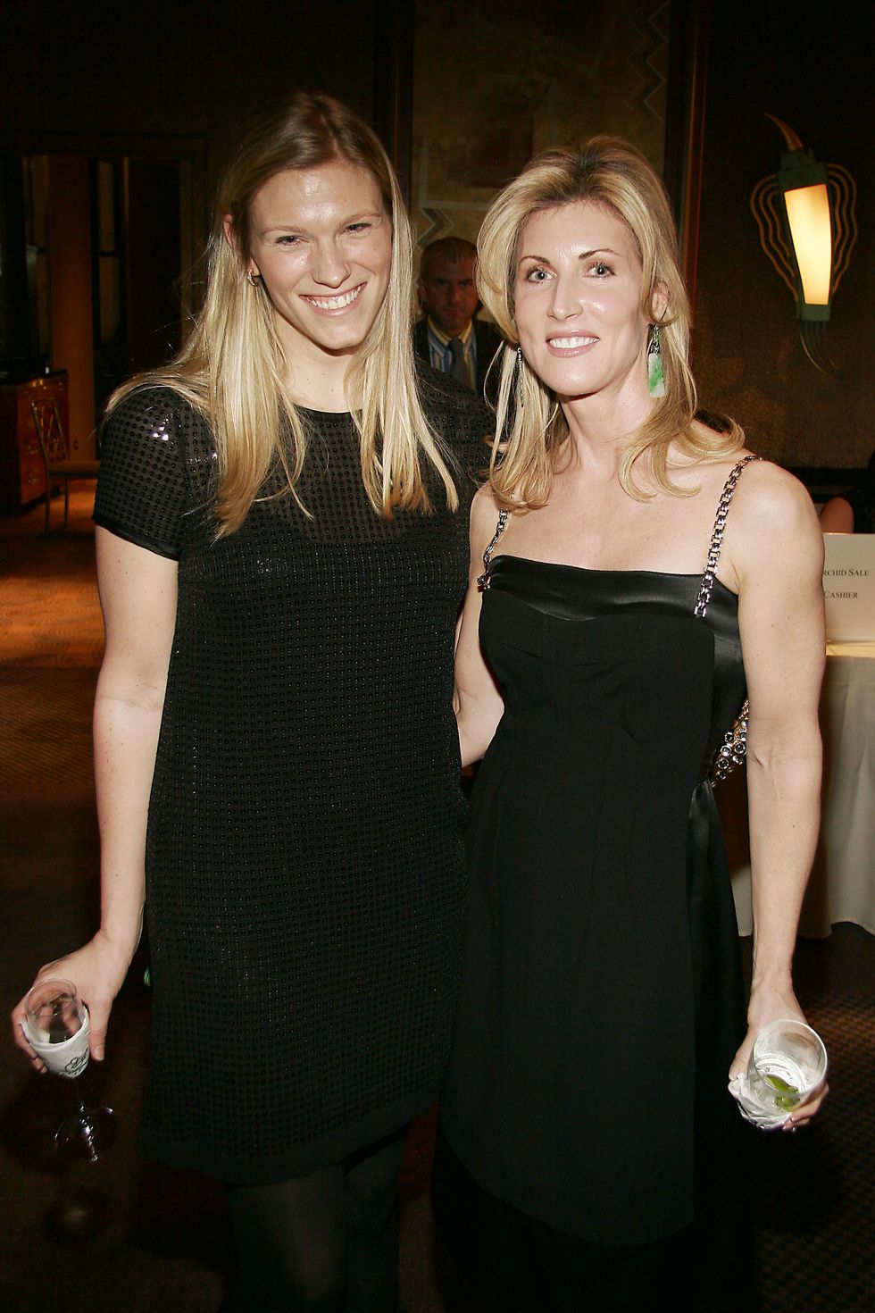 NEW YORK CITY, NY - FEBRUARY 7: Lindsay Shookus and Diane Tierney attend The New York Botanical Garden Orchid Dinner at Rainbow Room on February 7, 2008 in New York City. (Photo by JASON AUGUSTINE/Patrick McMullan via Getty Images)