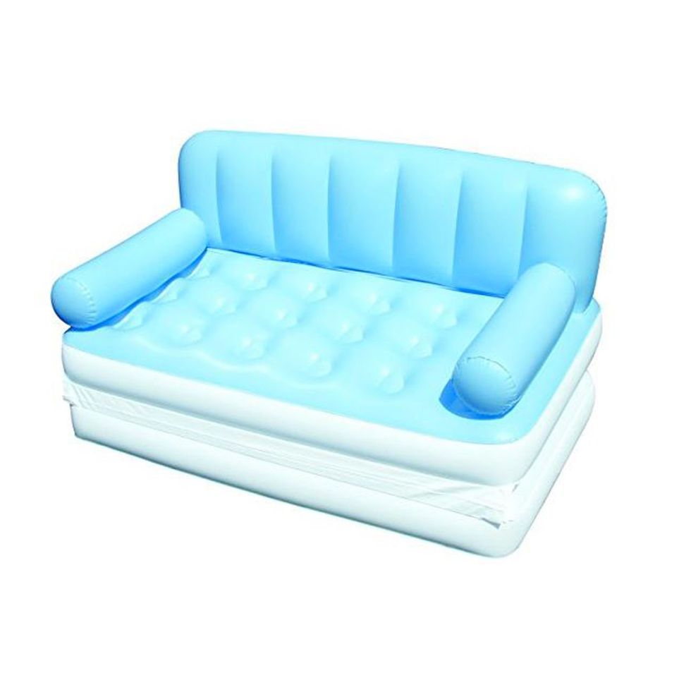 Inflatable, Turquoise, Furniture, Aqua, Games, Recreation, Chair, Comfort, Couch, Sofa bed, 