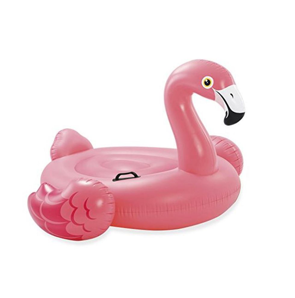 Pink, Flamingo, Bird, Product, Water bird, Toy, Animal figure, Baby toys, 