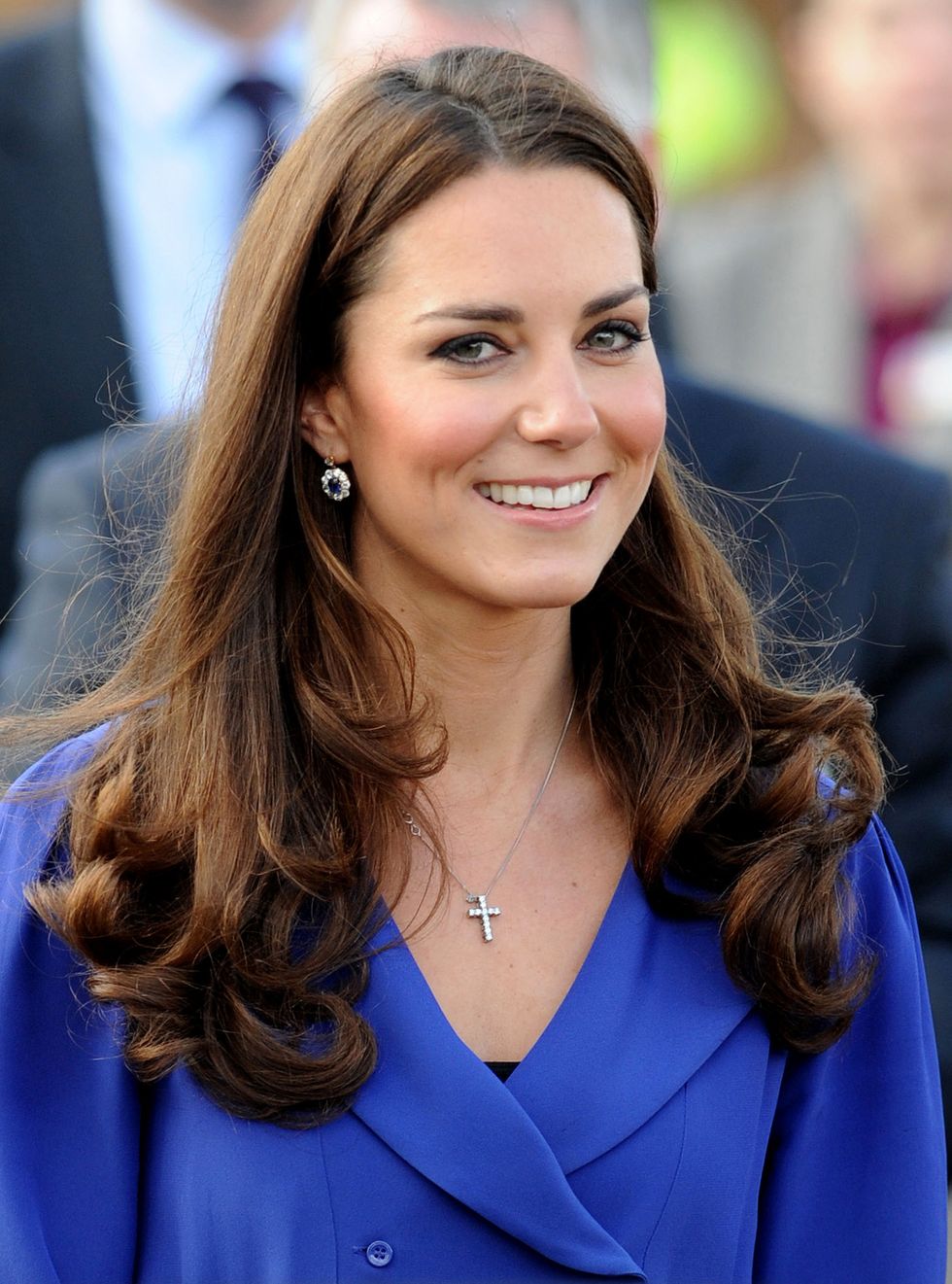 IPSWICH, ENGLAND - MARCH 19: Catherine, Duchess of Cambridge arrives to officially open The Treehouse Children's Hospice on March 19, 2012 in Ipswich, England. (Photo by Samir Hussein/WireImage)