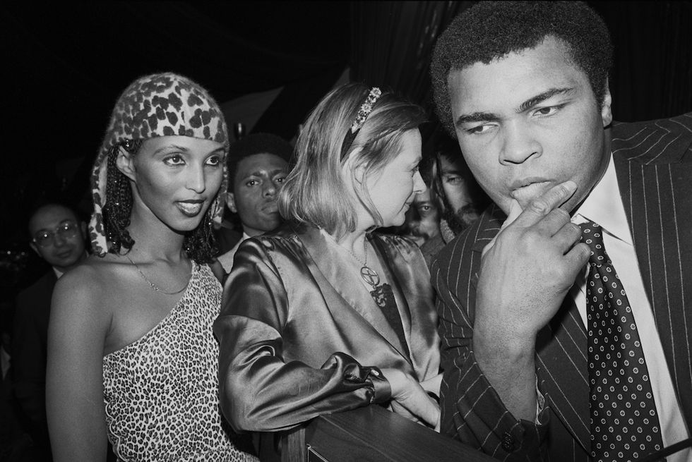 Mohammad Ali al Roseland Ballroom. New York, 1980