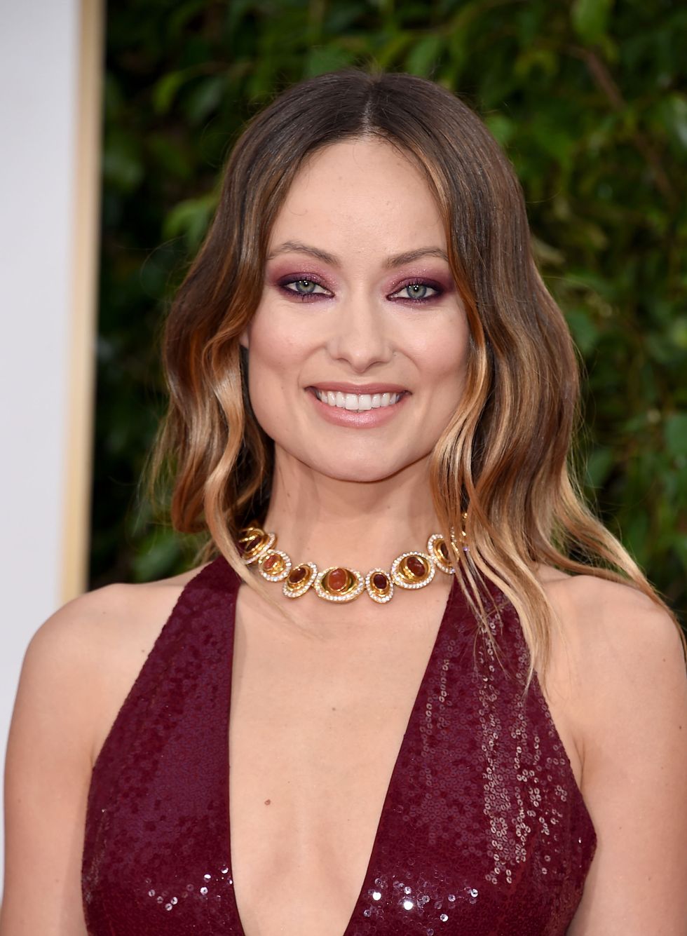 BEVERLY HILLS, CA - JANUARY 10:  Actress Olivia Wilde attends the 73rd Annual Golden Globe Awards held at the Beverly Hilton Hotel on January 10, 2016 in Beverly Hills, California.  (Photo by Steve Granitz/WireImage)