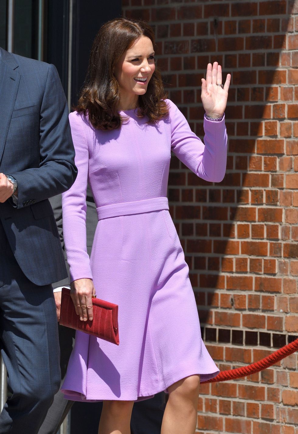 HAMBURG, GERMANY - JULY 21:  Catherine, Duchess of Cambridge visits the Maritime Museum on day 3 of their official visit to Germany on July 21, 2017 in Hamburg, Germany.  (Photo by Karwai Tang/WireImage)