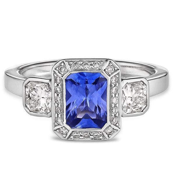Ring, Fashion accessory, Engagement ring, Jewellery, Blue, Pre-engagement ring, Gemstone, Platinum, Diamond, Metal, 