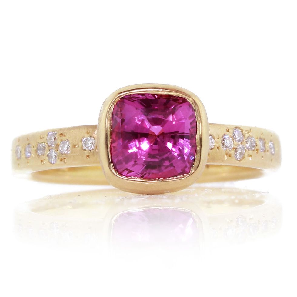 Ring, Gemstone, Jewellery, Fashion accessory, Pre-engagement ring, Ruby, Engagement ring, Body jewelry, Amethyst, Magenta, 
